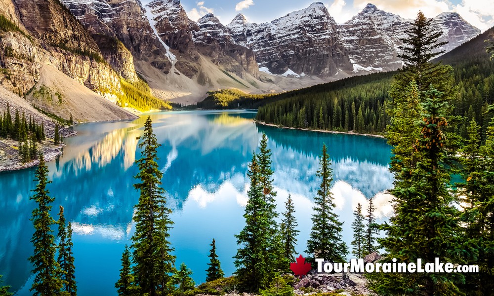 Moraine Lake in May